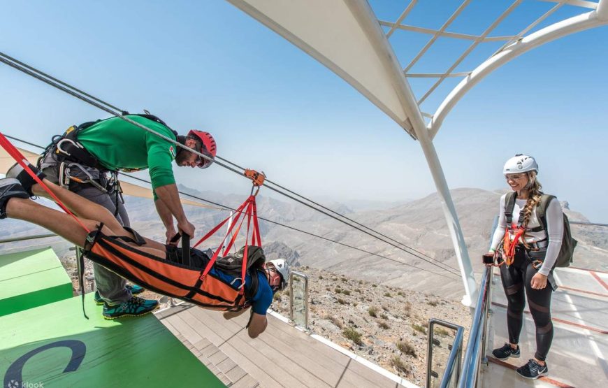 Jebel Jais Zipline From Dubai