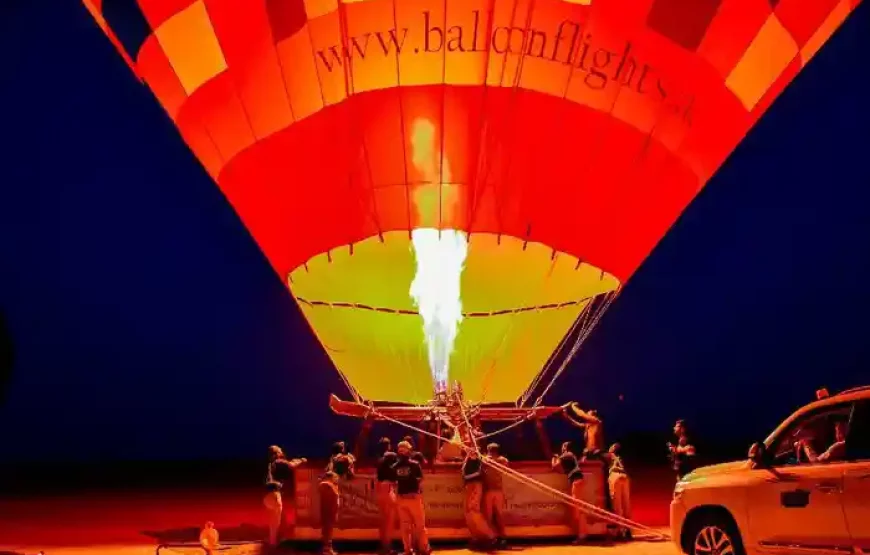 Exotic Sunrise With Balloon Flights